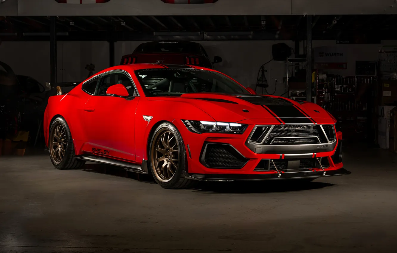 Фото обои Mustang, Ford, Shelby, Super Snake