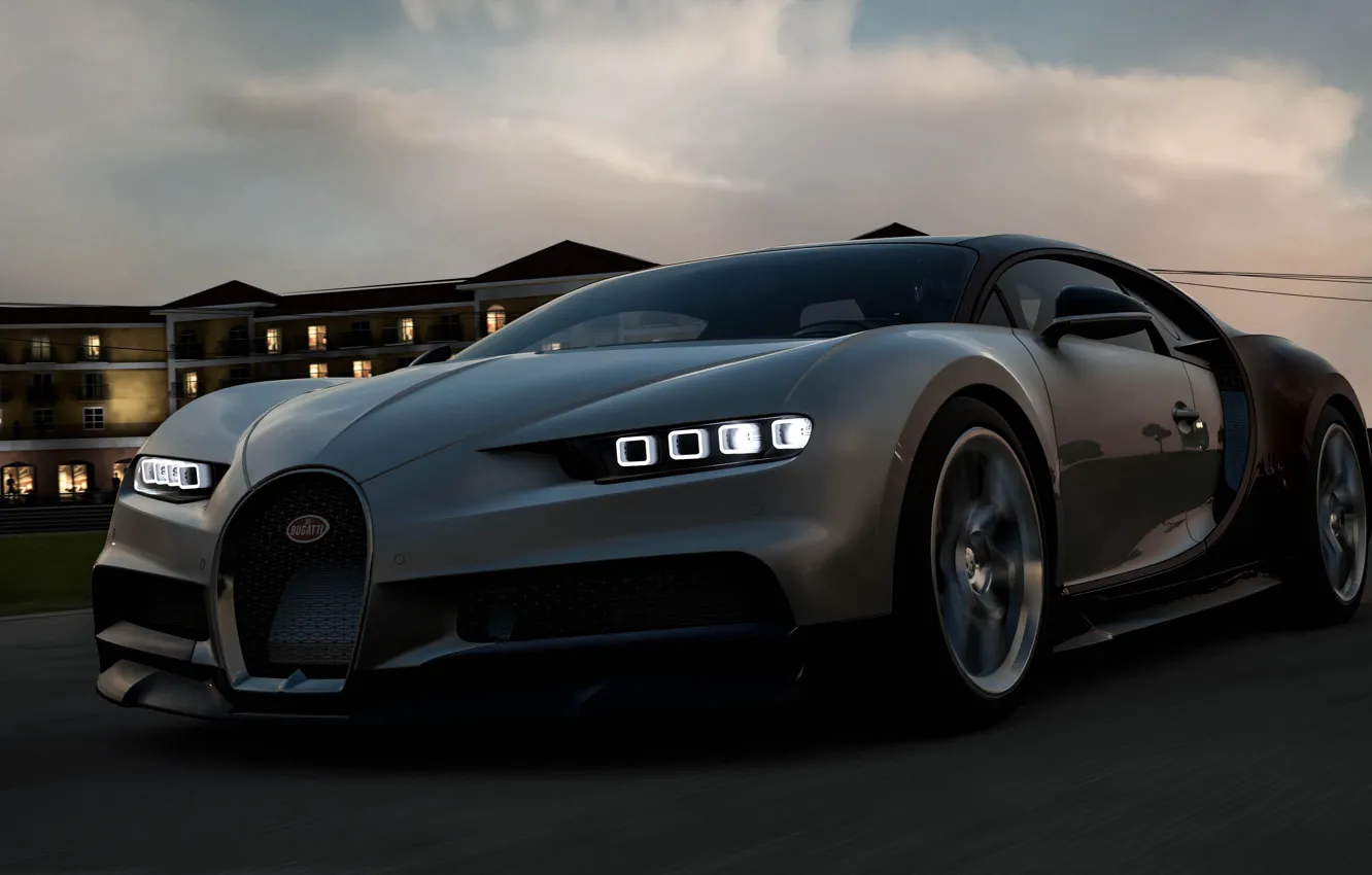 Фото обои Bugatti, Turn 10 Studios, Forza 7