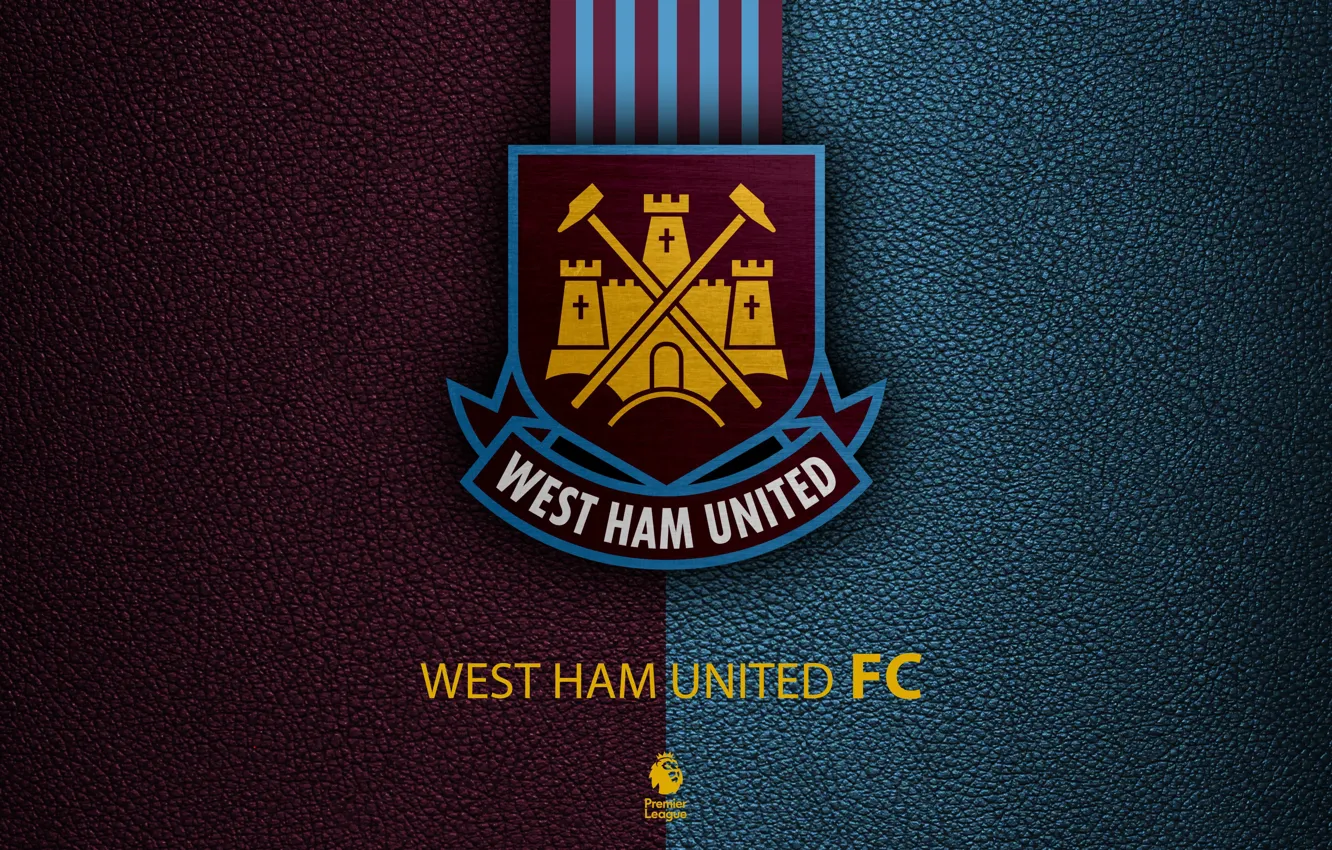 Фото обои wallpaper, sport, logo, football, English Premier League, West Ham United
