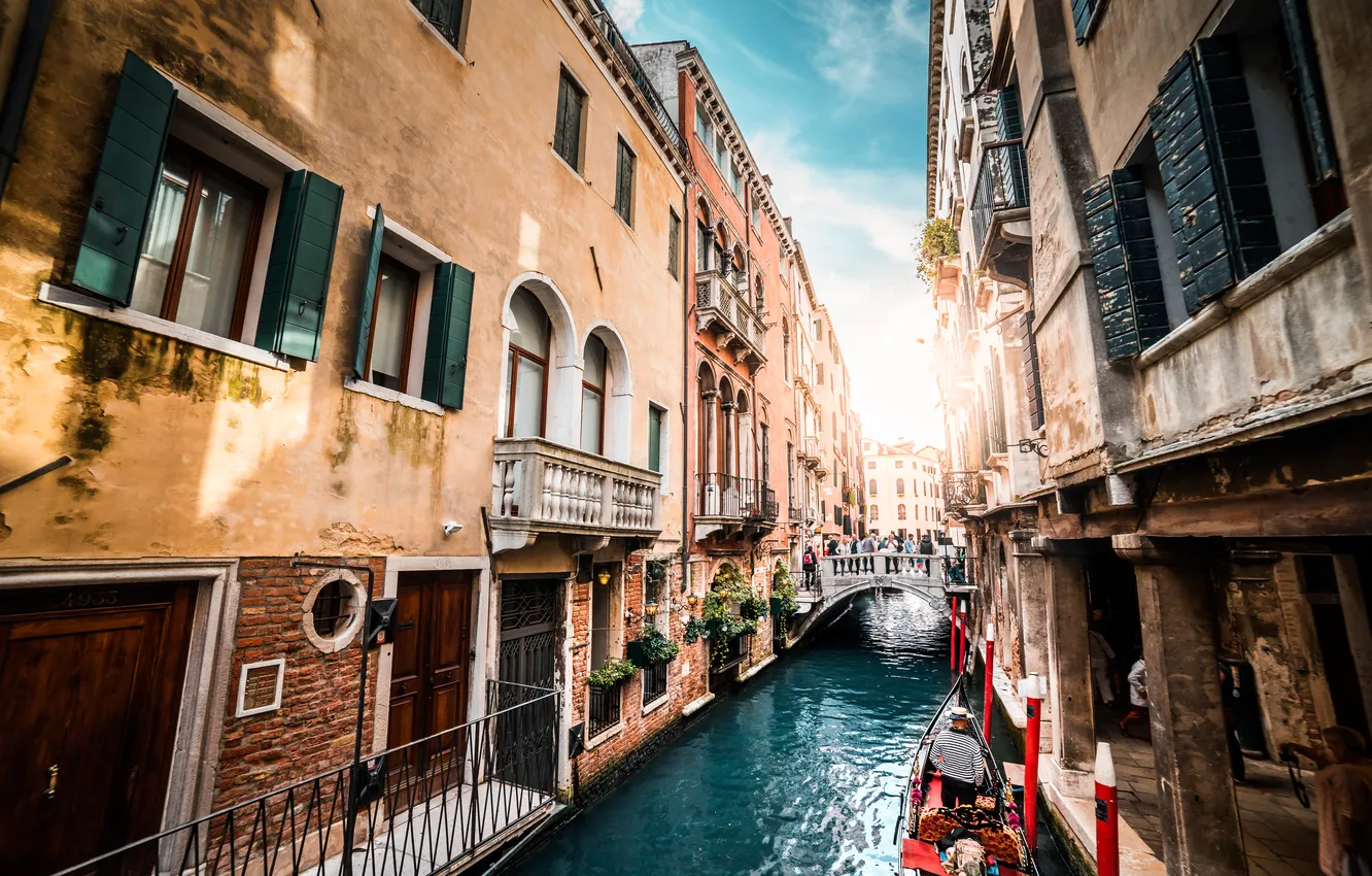 Фото обои water, Venice, canals