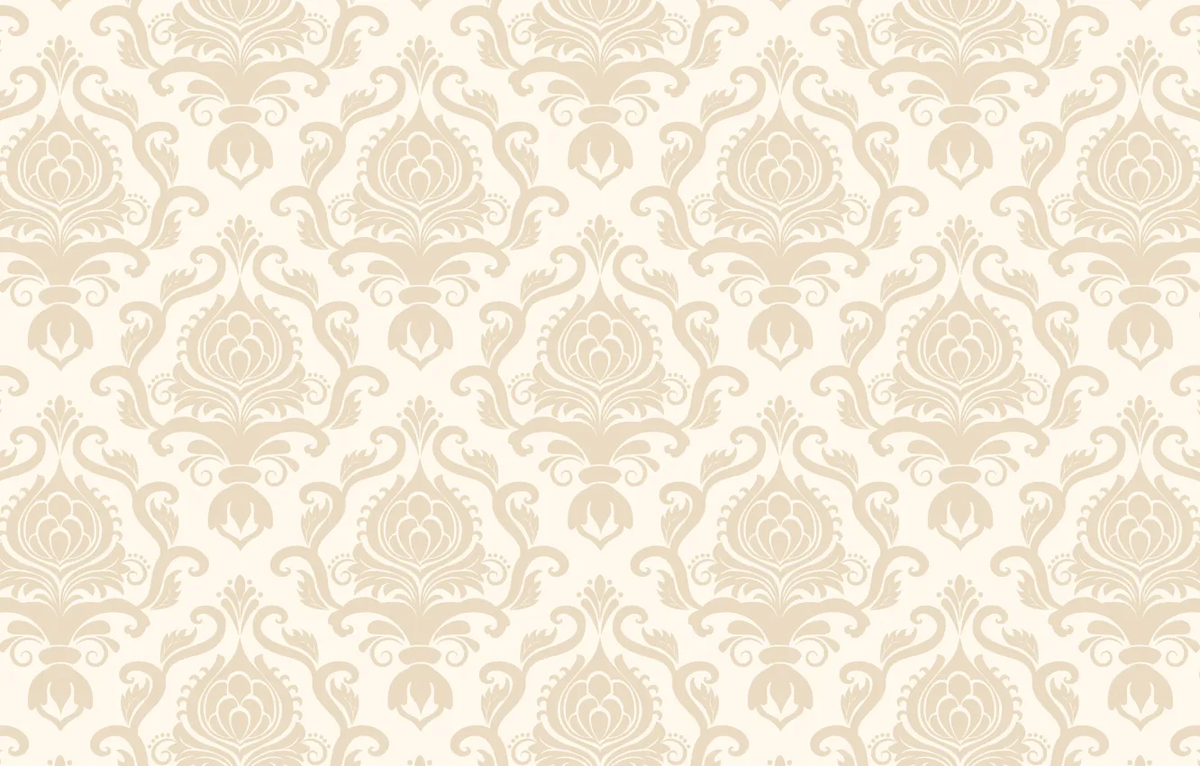 Фото обои обои, vector, текстура, орнамент, background, pattern, seamless, damask