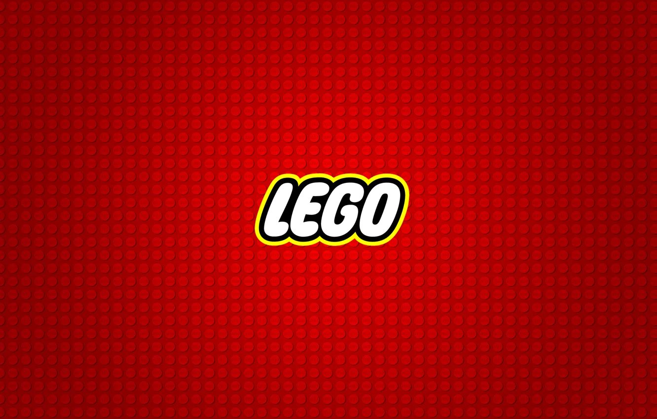 Фото обои логотип, конструктор, lego
