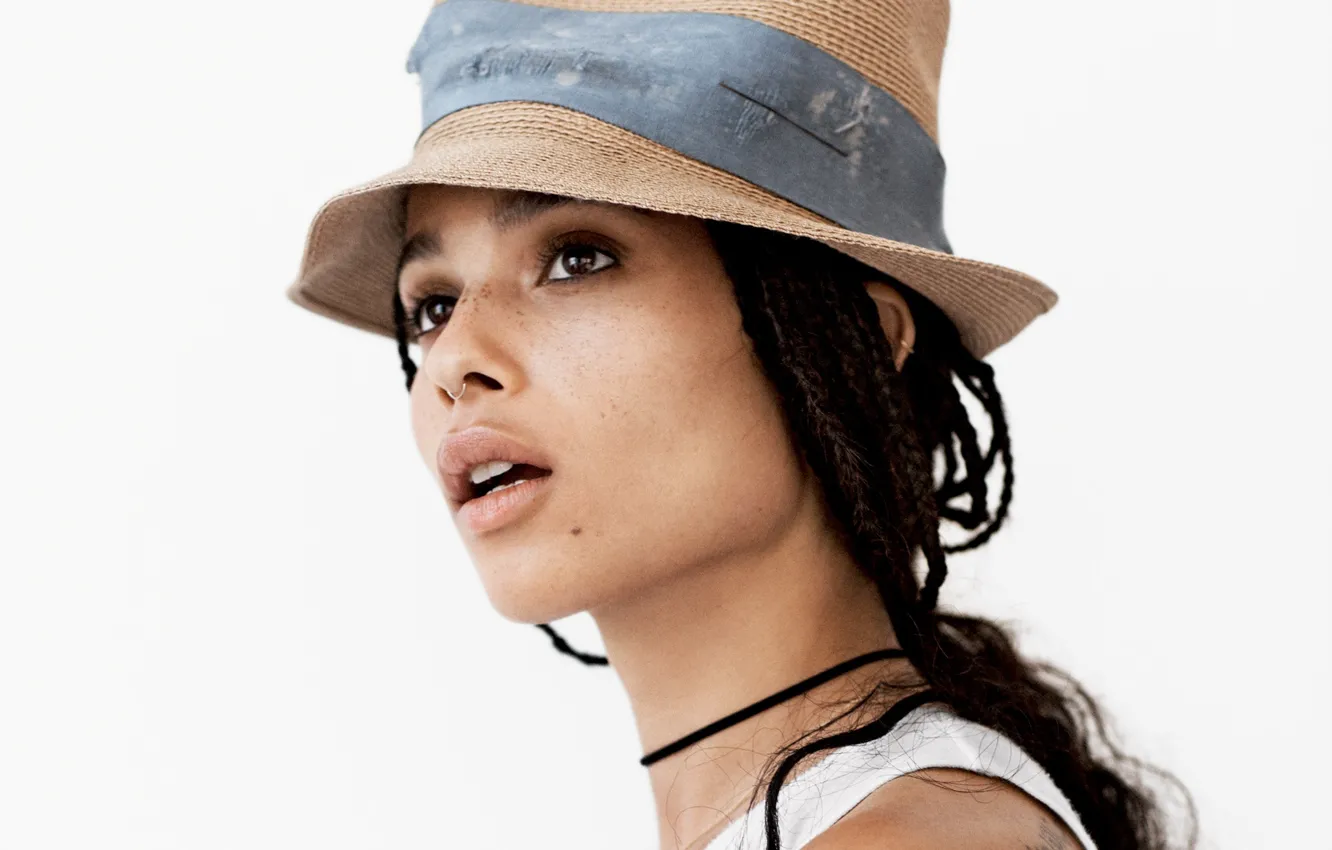 Фото обои портрет, актриса, Zoe Kravitz
