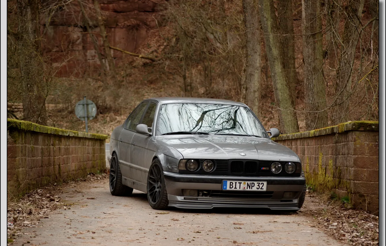 Фото обои BMW, E34, 5-series