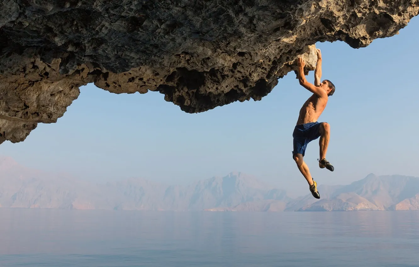 Фото обои небо, пейзаж, горы, природа, спорт, высота, горизонт, sport