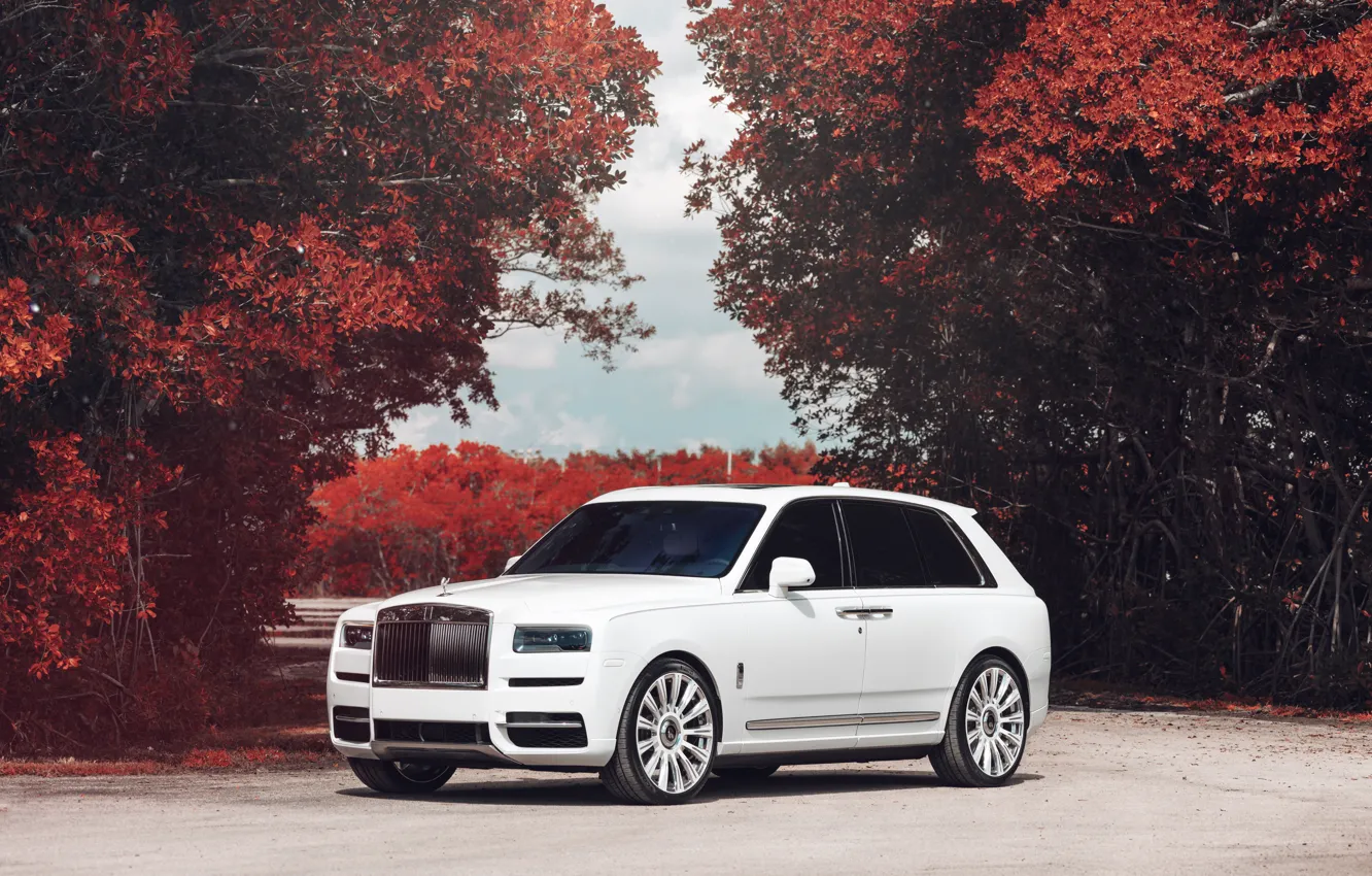Фото обои Rolls-Royce, кроссовер, Cullinan