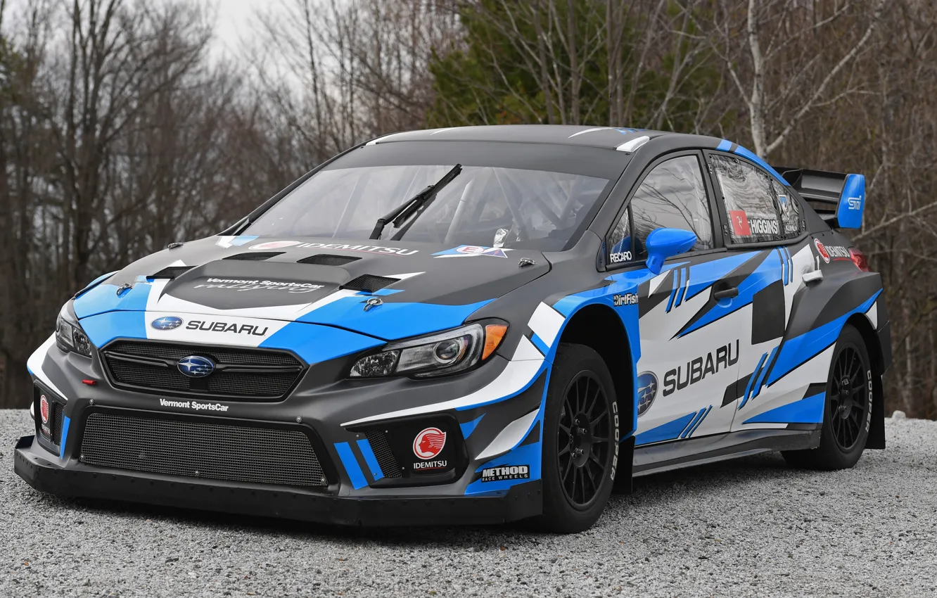 Фото обои Subaru, WRX, STI, 2018, Rallycross