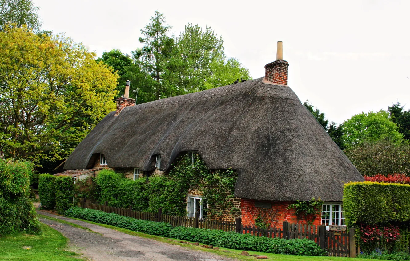 Фото обои город, дом, фото, Англия, Calne Wiltshire