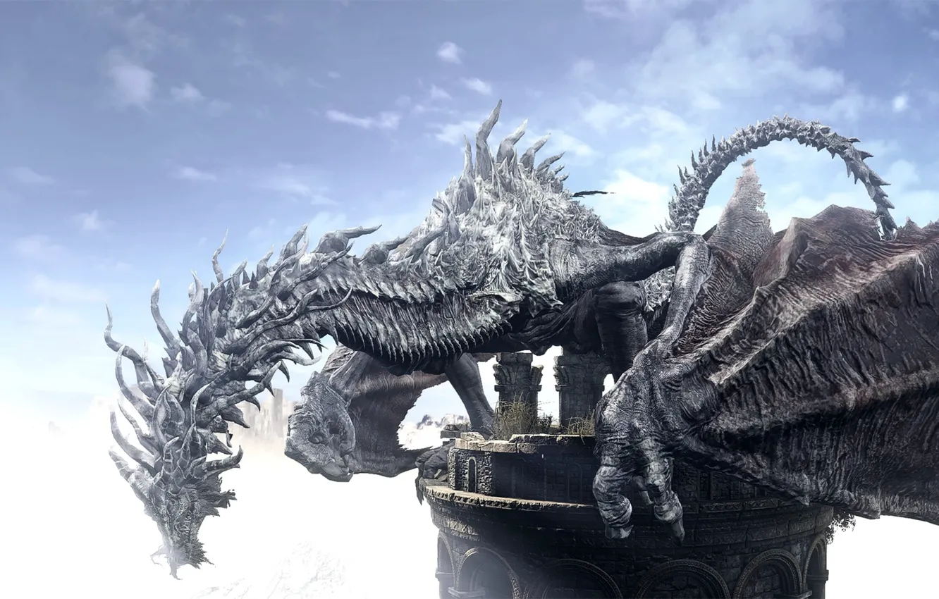 Фото обои game, dragon, Dark Souls, Dark Souls 3, Dark Souls III