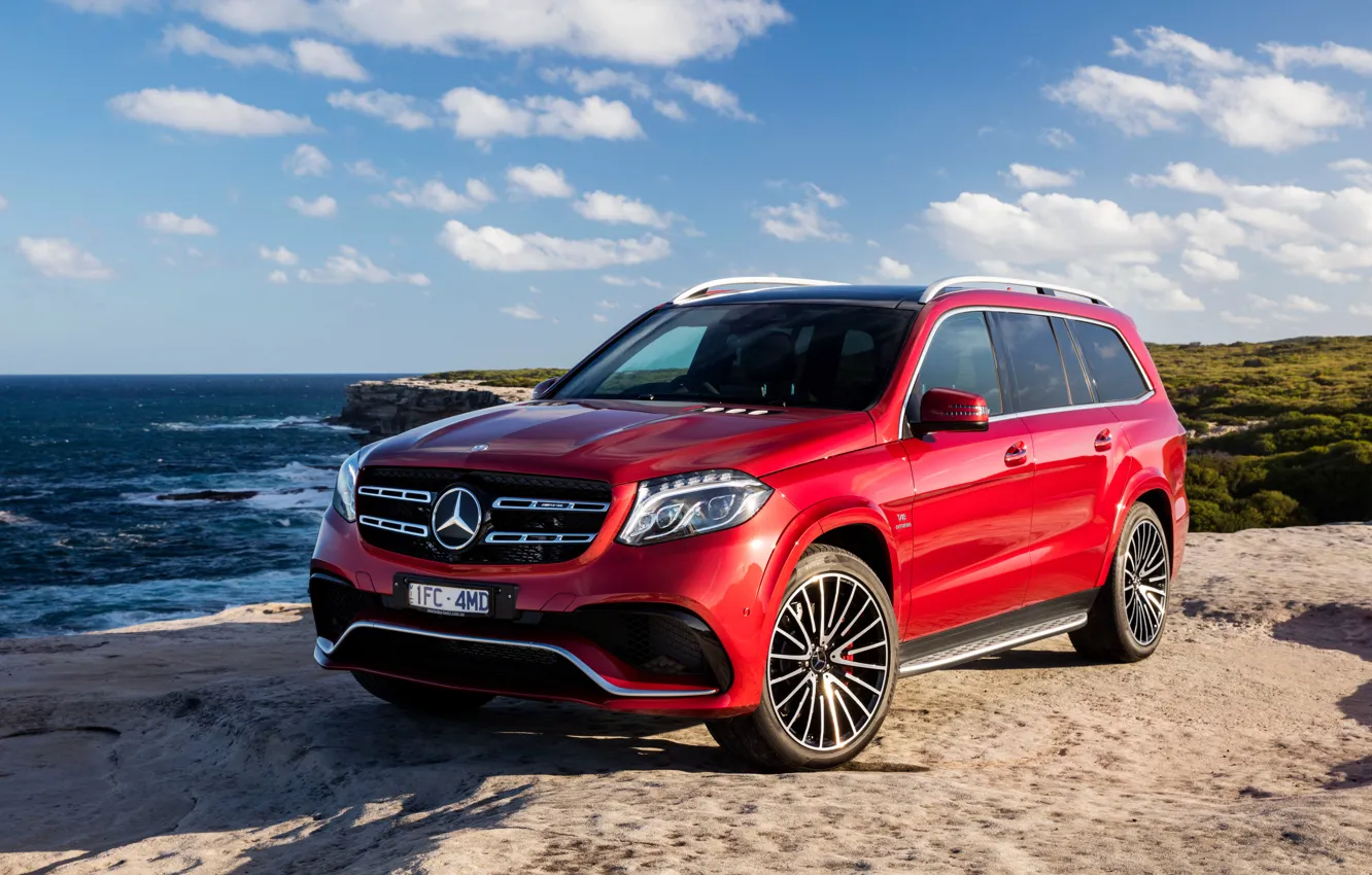 Фото обои Mercedes-Benz, мерседес, AMG, X166, GLS-Class