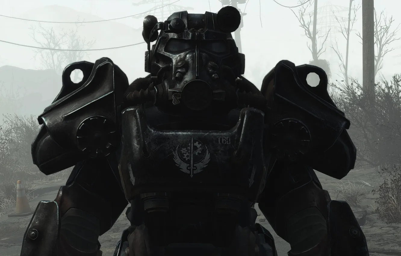 Фото обои шлем, броня, Экипировка, Fallout 4