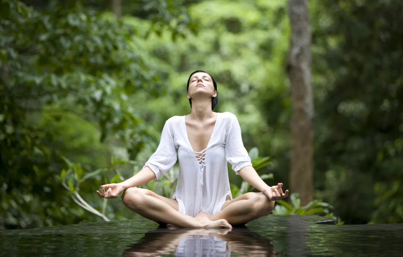 Фото обои свобода, природа, медитация, relax, meditation
