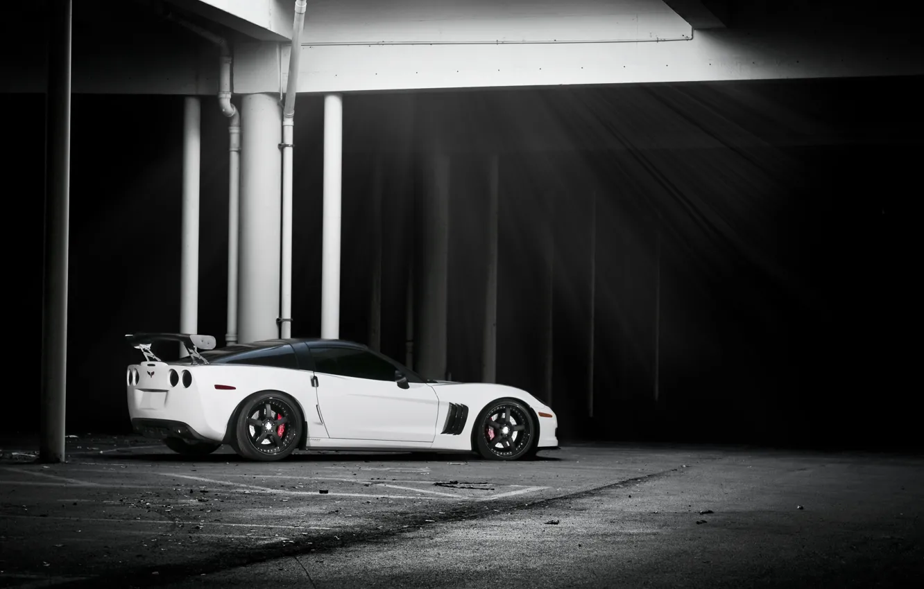 Фото обои Concept, Corvette, wallpers