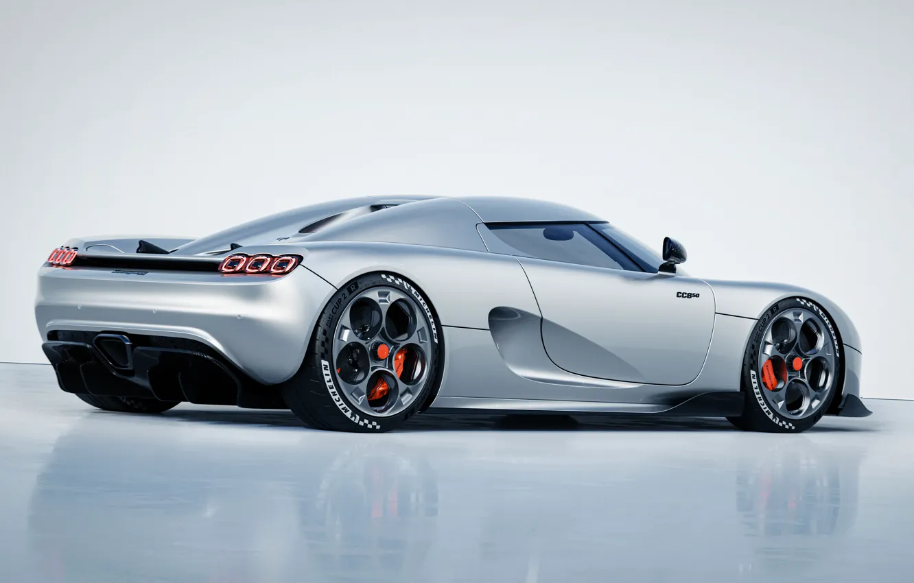 Фото обои Koenigsegg, выхлопная труба, стоп-огни, beautifful, hypercar, Koenigsegg CC850