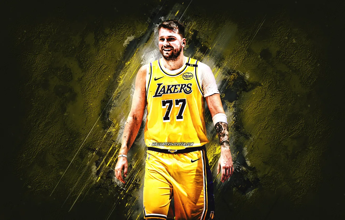Фото обои NBA, Lakers, Basketball, Magic, Sport, Slovenia, Los Angeles Lakers, Luka