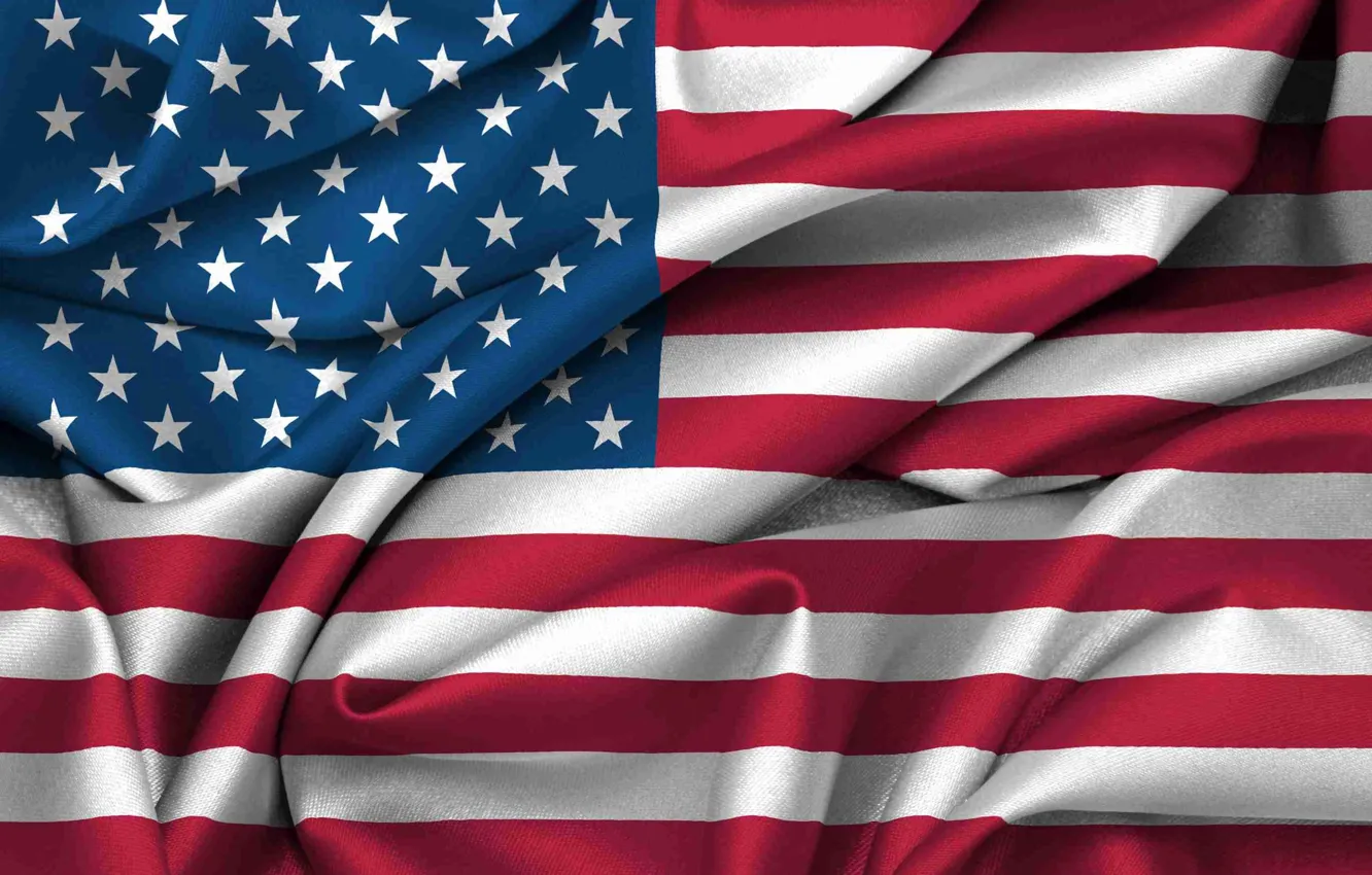 Фото обои флаг, USA, США
