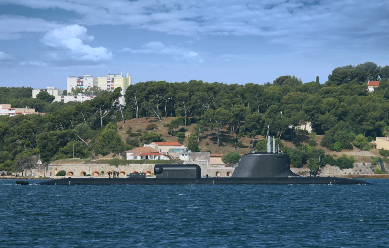 Фото обои лодка, подводная, атомная, ВМС Франции, Suffren