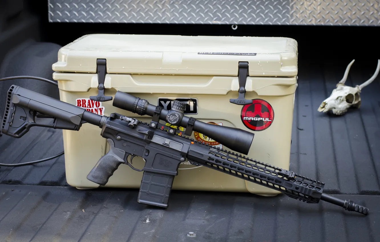 Фото обои оружие, винтовка, автоматическая, AR-10
