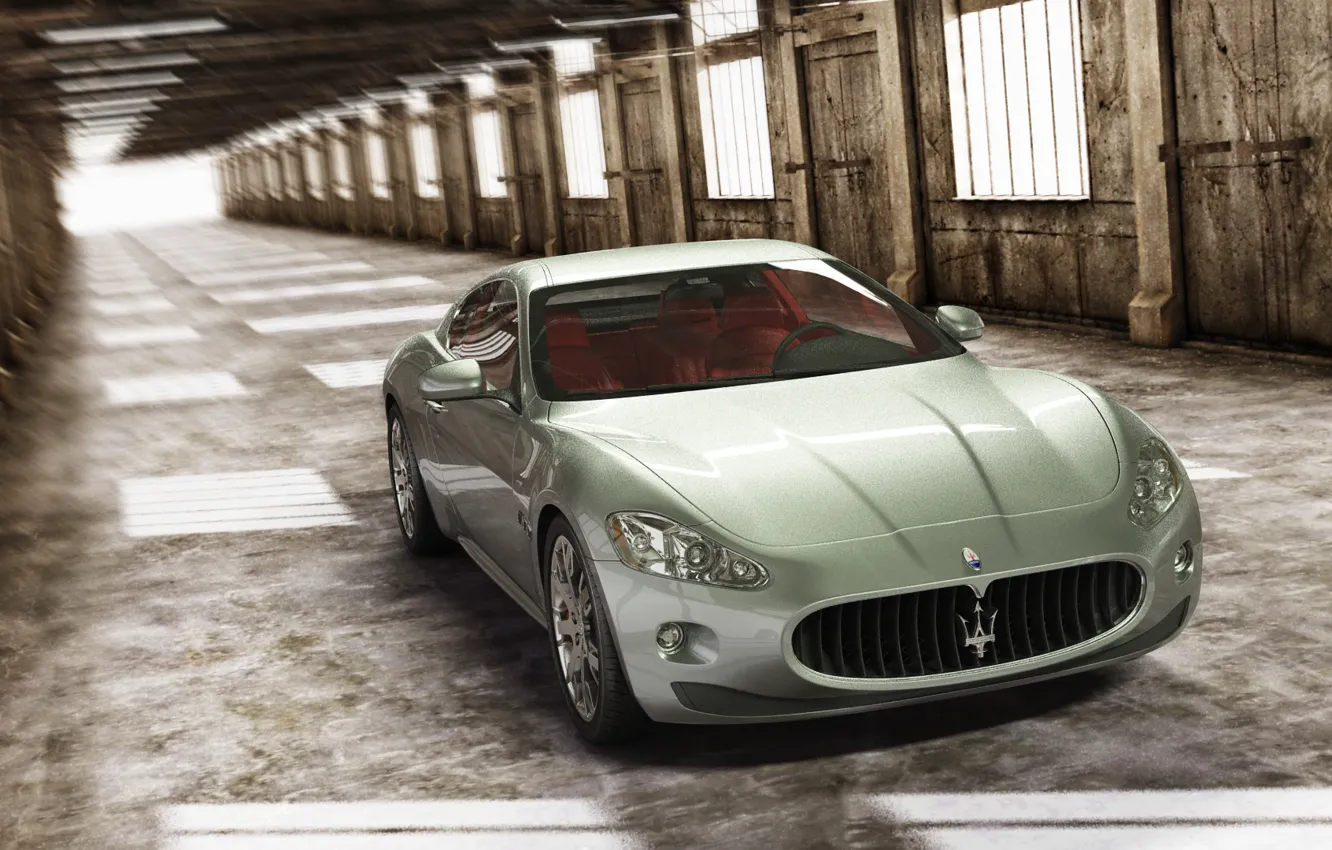 Фото обои Maserati, auto, render, 3d max, vray