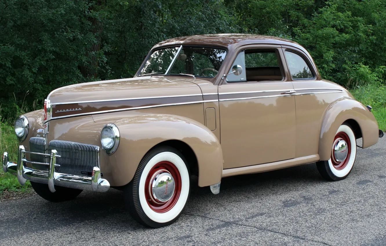 Фото обои Coupe, Champion, 1941, Studebaker, DeLux-Tone