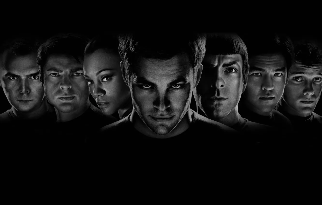 Фото обои герои, Star Trek, персонажи, Звёздный путь