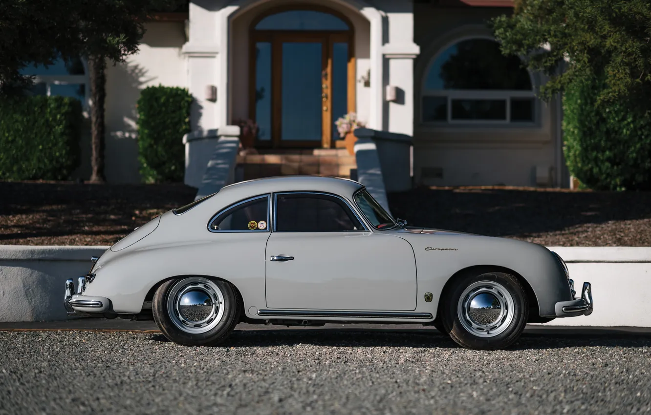 Фото обои Porsche, 1956, 356, Porsche 356A 1600 Coupe