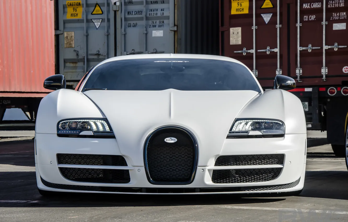 Фото обои veyron, sport, bugatti, white, super