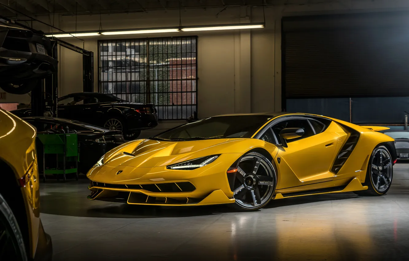 Фото обои Lamborghini, суперкар, Coupe, Centenario