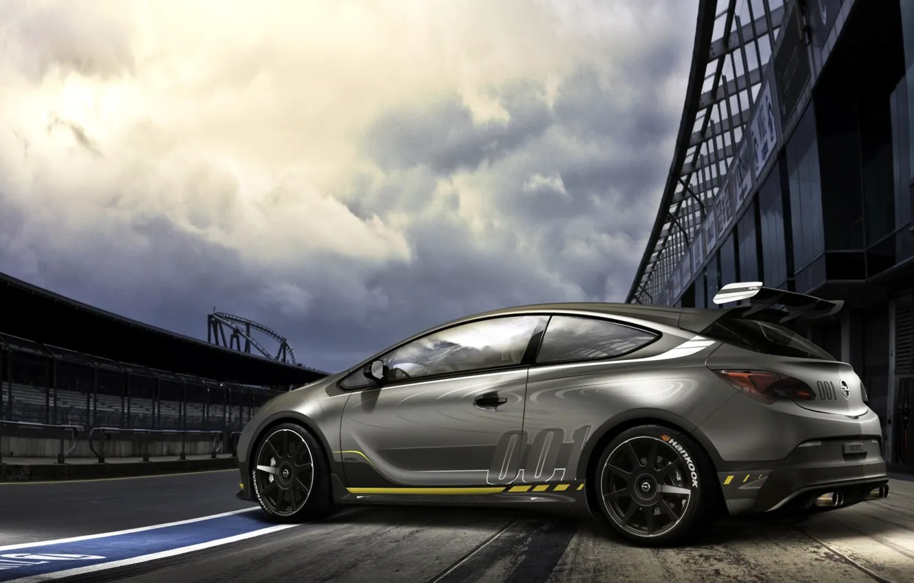 Фото обои Opel, Astra, OPC, 2014, Extreme