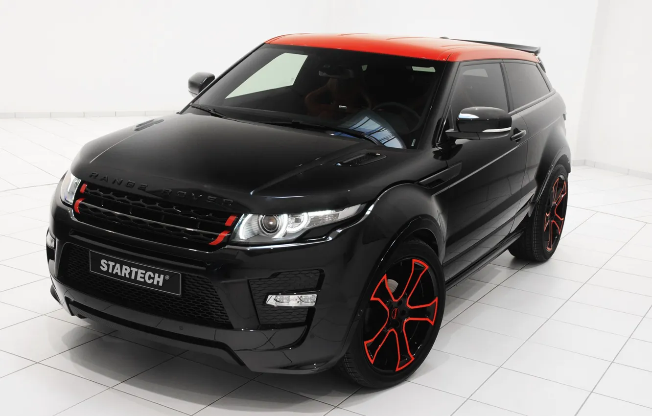 Фото обои range rover, startech, кроссовер, evoque, городской внедорожник, Land rover