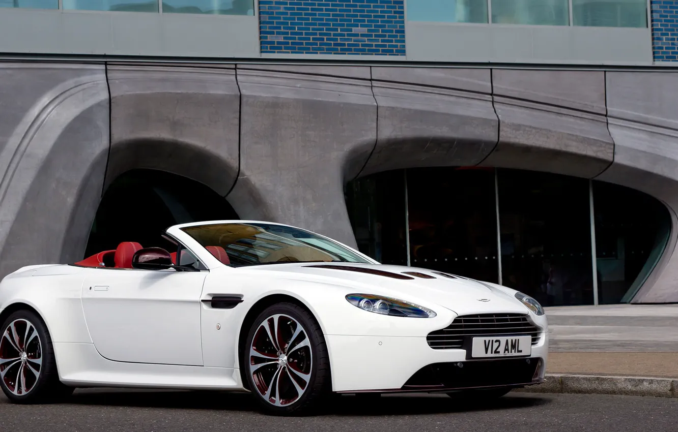 Фото обои Aston Martin, Vantage, кабриолет, V12