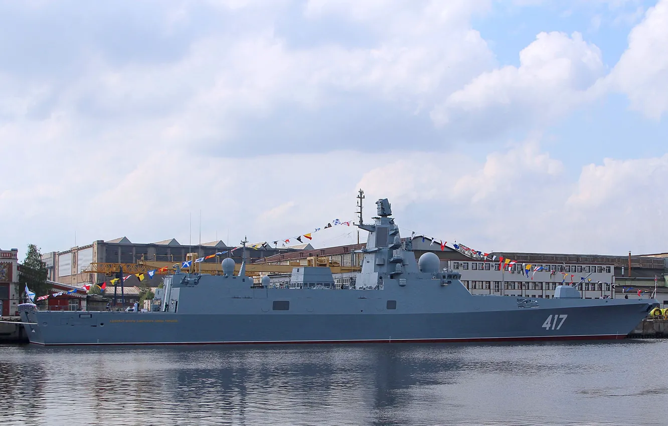 Фото обои фрегат, вмф, адмирал горшков