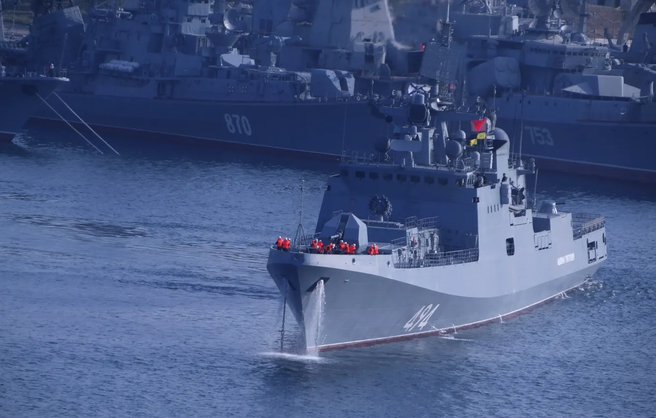 Фото обои корабли, боевые, фрегат, Черноморский Флот, "Адмирал Григорович"