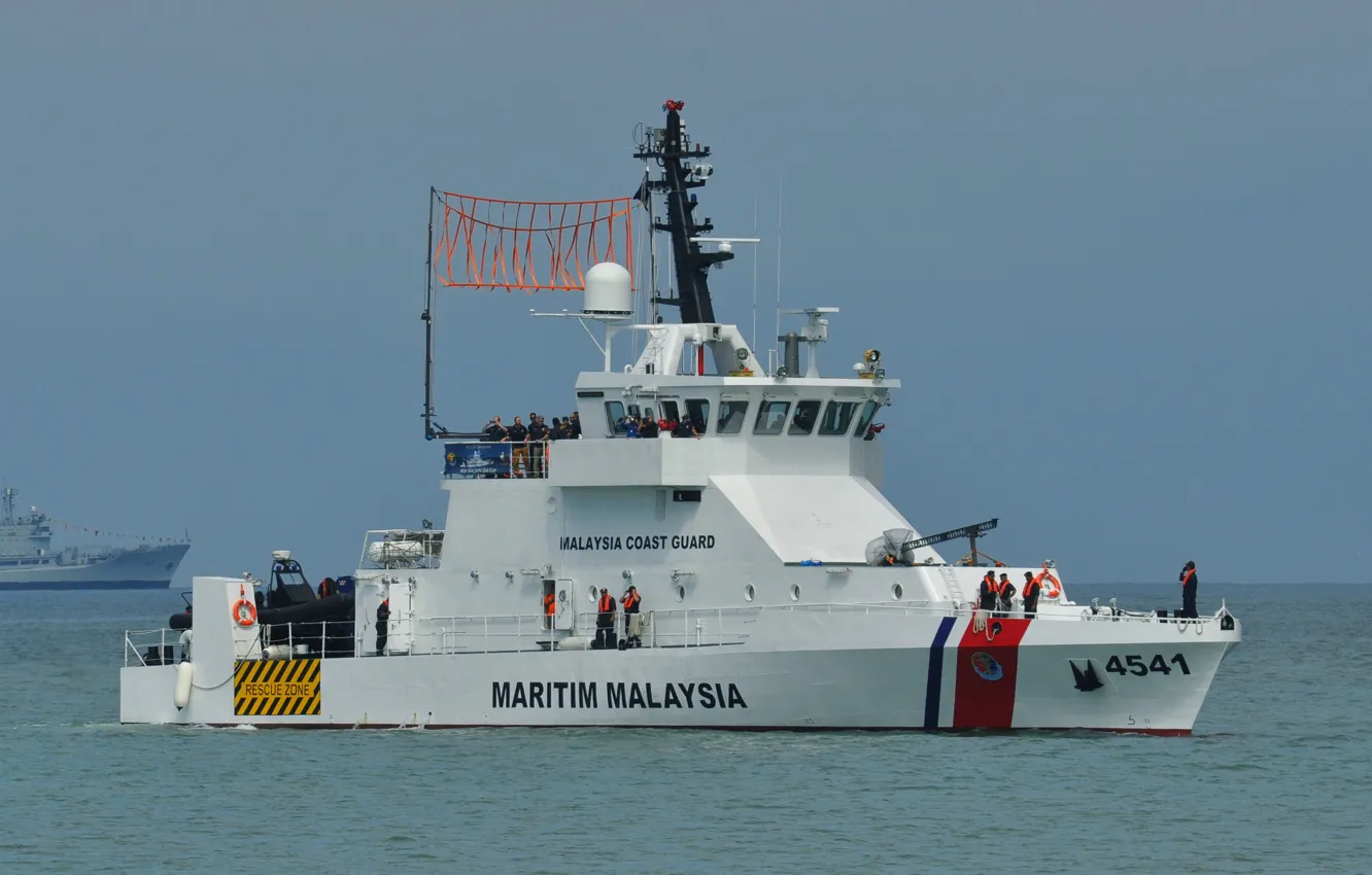 Фото обои корабль, охрана, Малайзия, береговая, сторожевой, Bagan Datuk