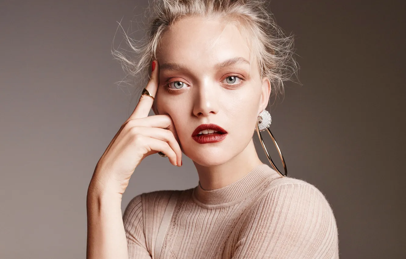 Фото обои портрет, актриса, Gemma Ward, модель