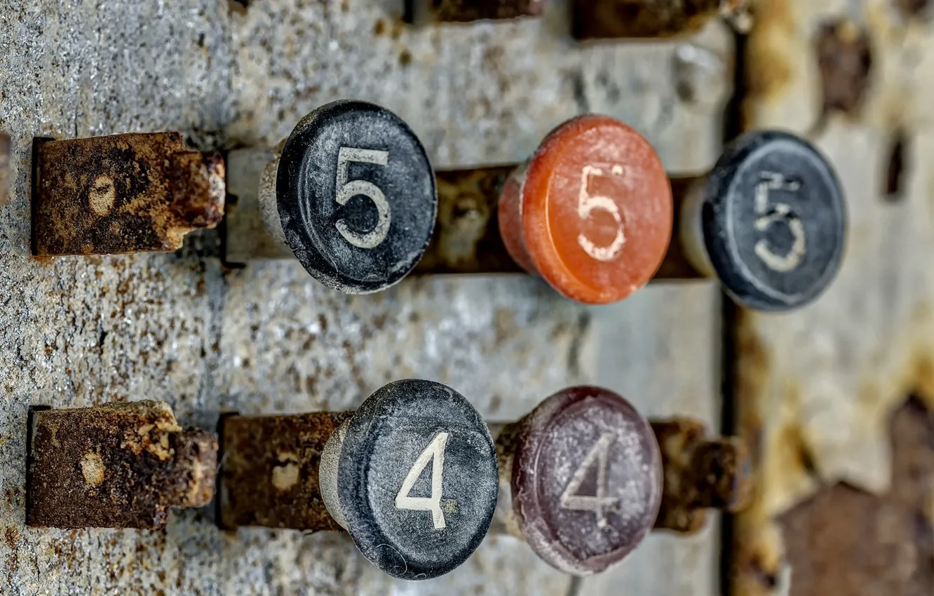 Фото обои макро, фон, кнопки