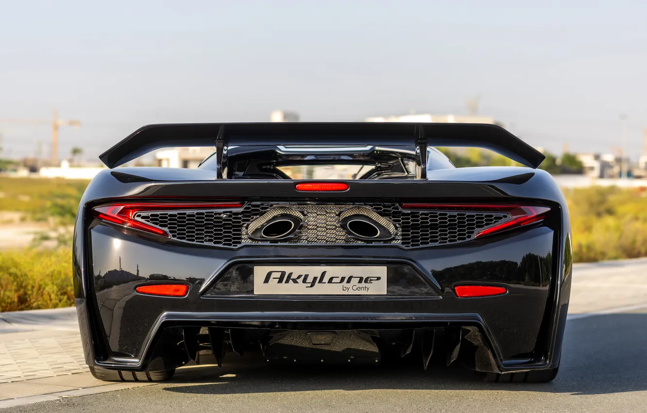 Фото обои суперкар, supercar, вид сзади, 2021, Genty Automobile, Genty Akylone, Genty, Akylone