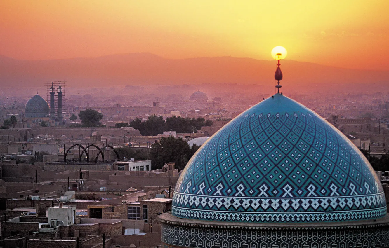 Фото обои Iran, persia, iran, Beautiful Jame Masjid, Yazd