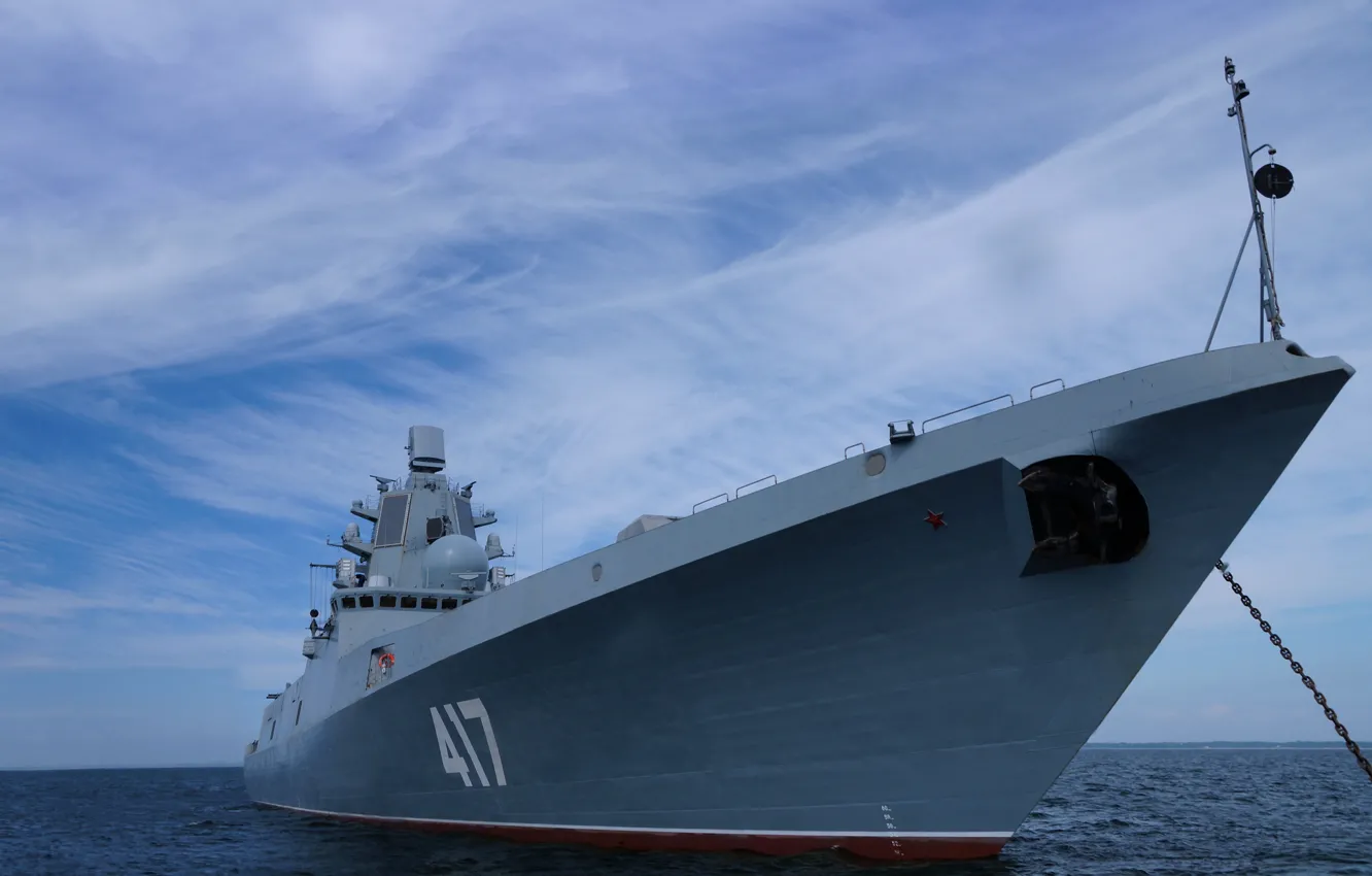 Фото обои корабль, ВМФ, фрегат, Адмирал Горшков, сторожевой