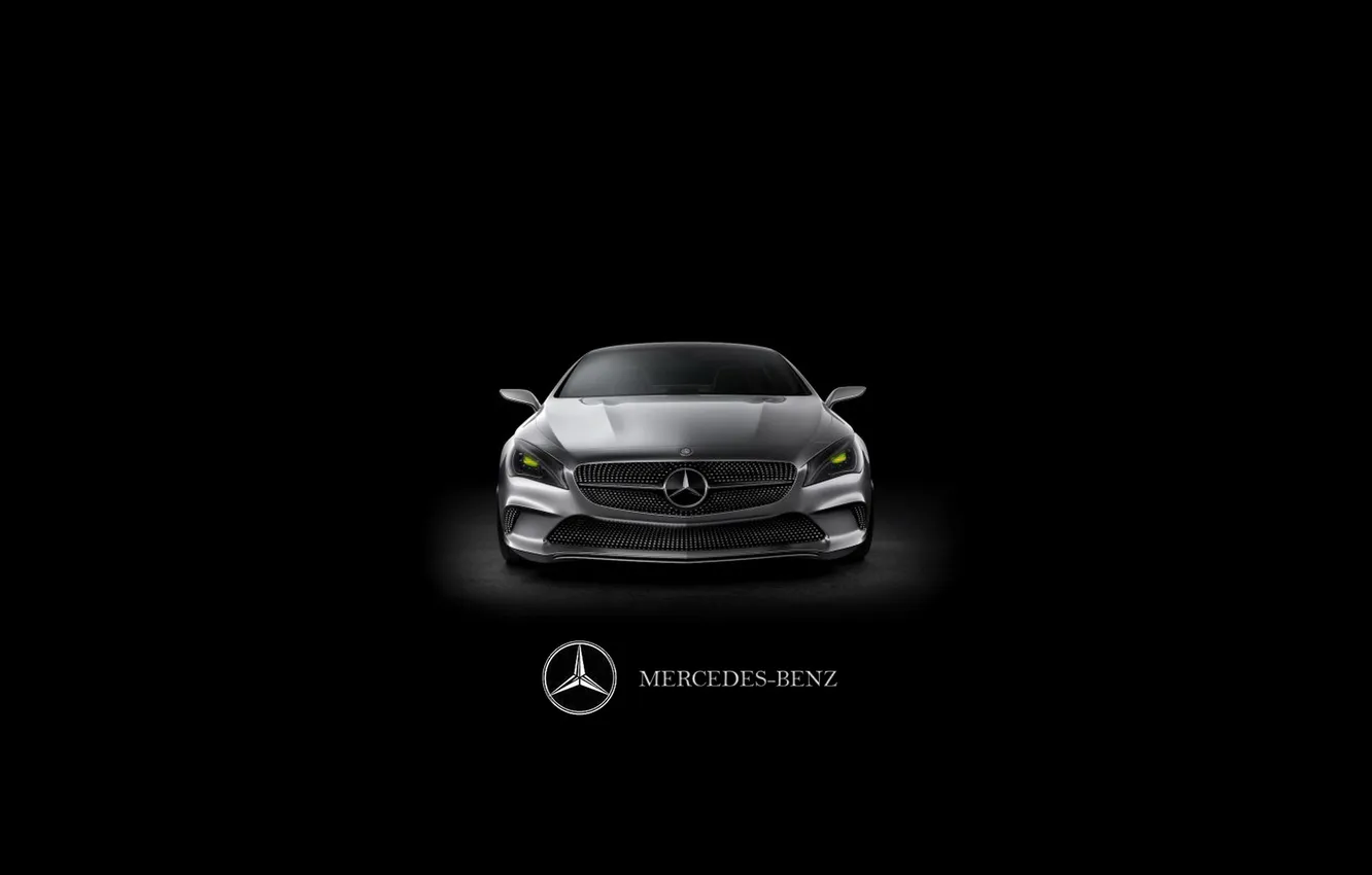 Фото обои авто, Mercedes-Benz, темные обои, Mercedes Coupe