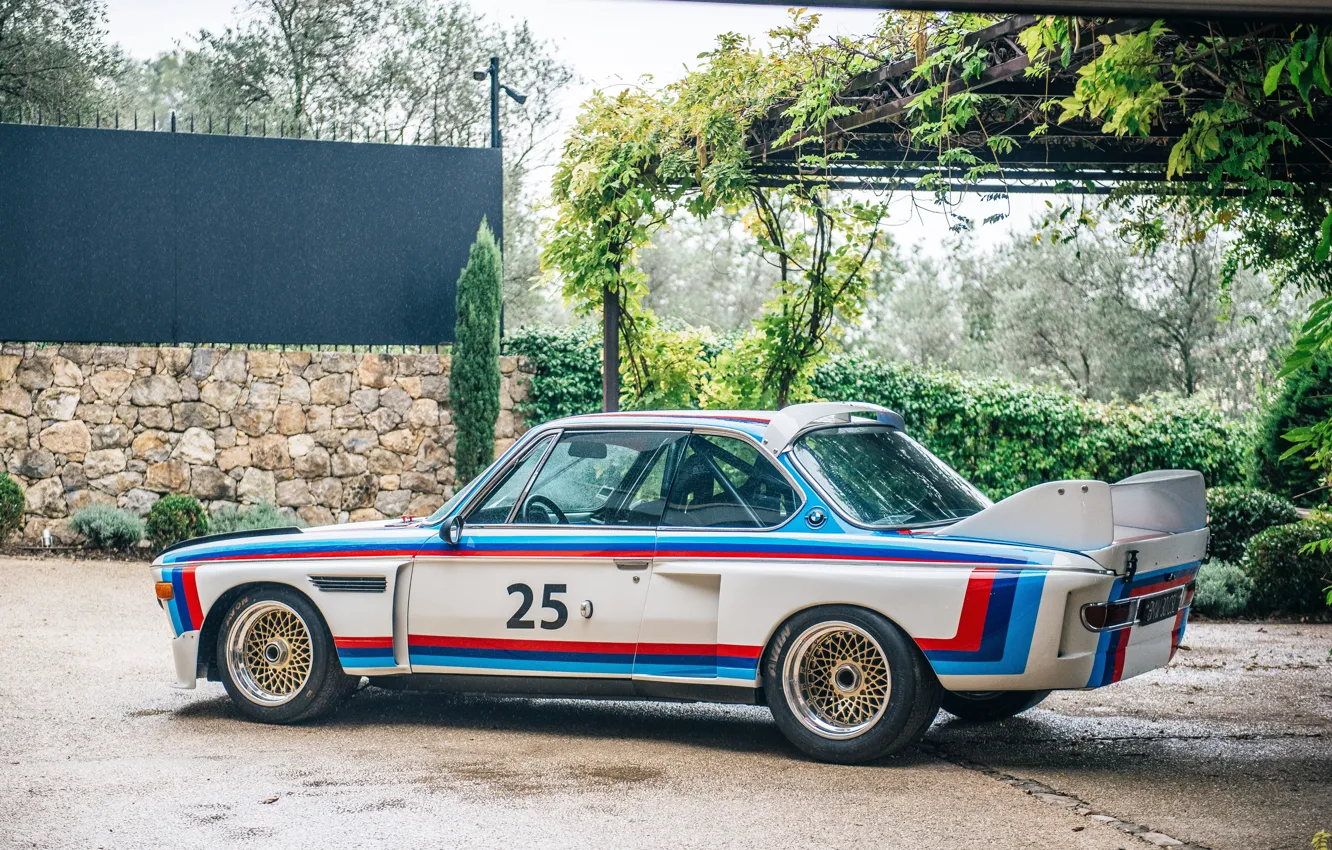 Фото обои BMW, 1973, sports car, BMW 3.0 CSL (E9)