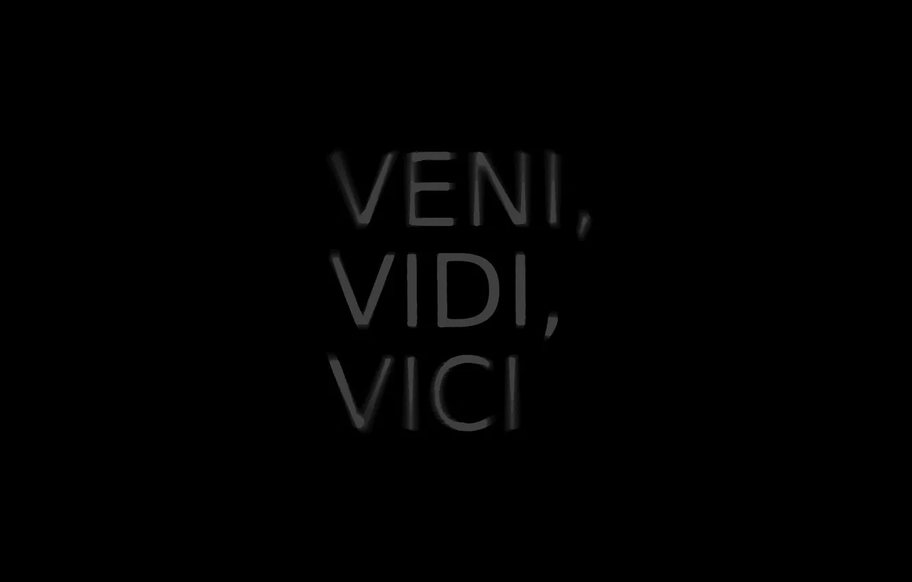 Фото обои буквы, надписи, veni vidi vici