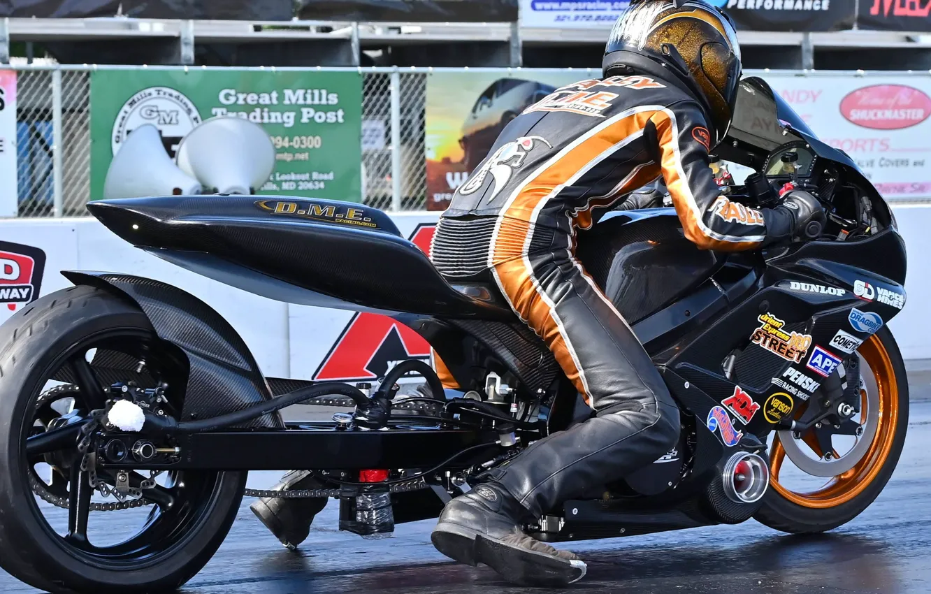 Фото обои power, speed, top, engine, drag bike, King Racing, machine.