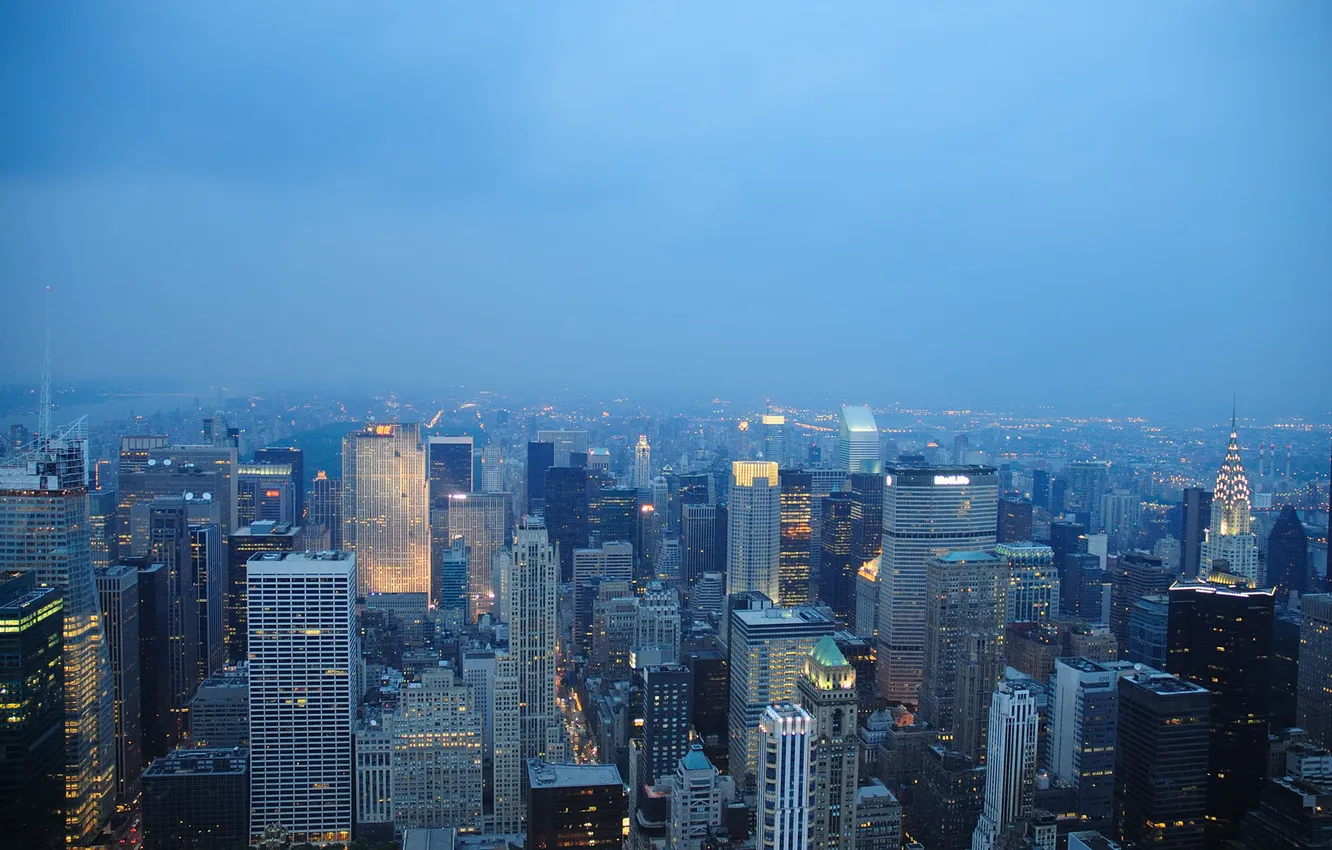 Фото обои город, здания, дома, америка, нью-йорк, небоскрёбы, new york, usa