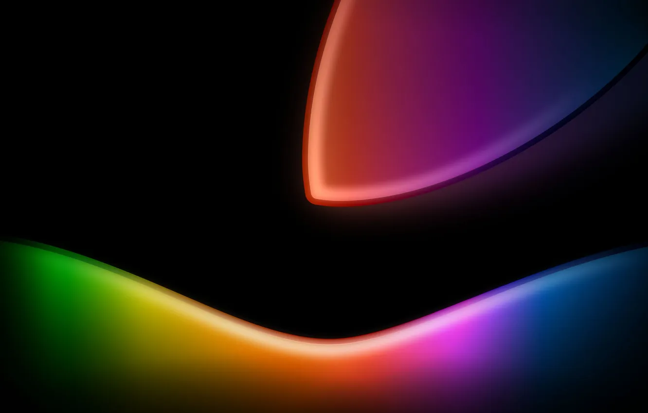 Фото обои абстракция, Apple, logo, WWDC 2025