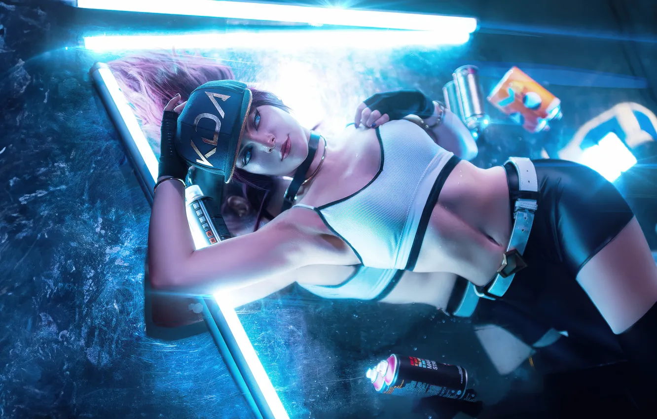 Фото обои assassin, akali, path, rogue