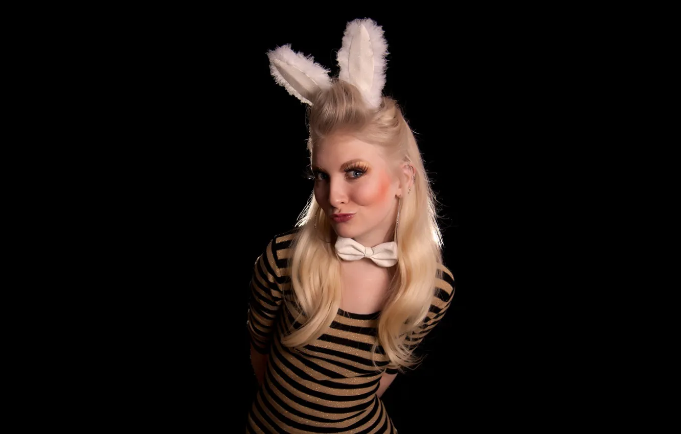 Фото обои Smile, Blonde, Look, Maria Amanda