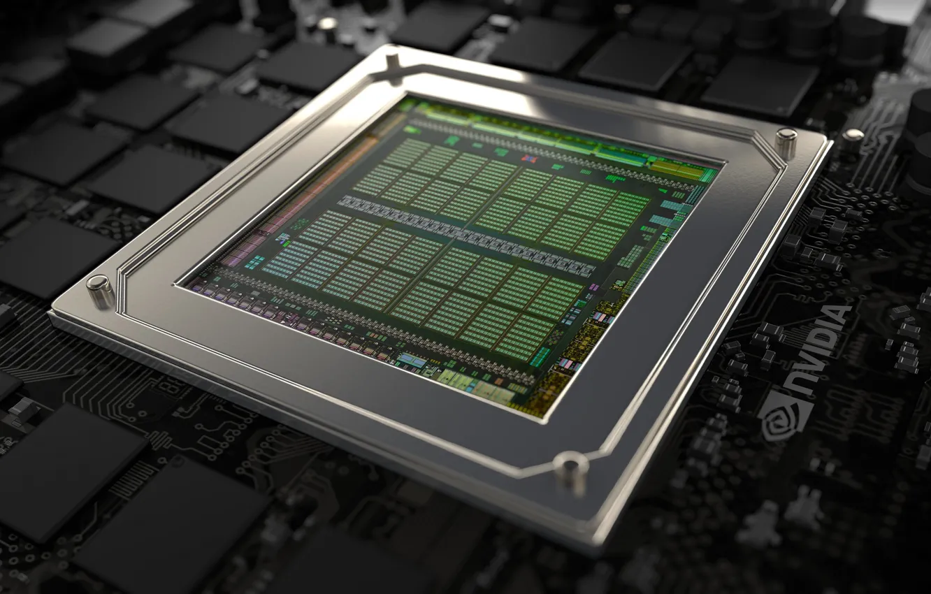 Фото обои GeForce, NVIDIA, Maxwell, GM204