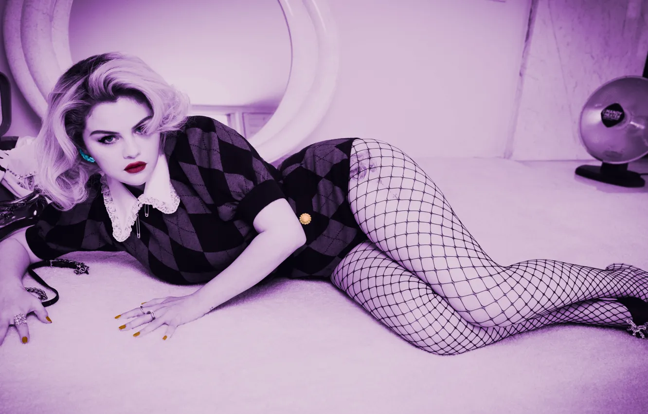 Фото обои wallpaper, selena gomez, elle, 2021