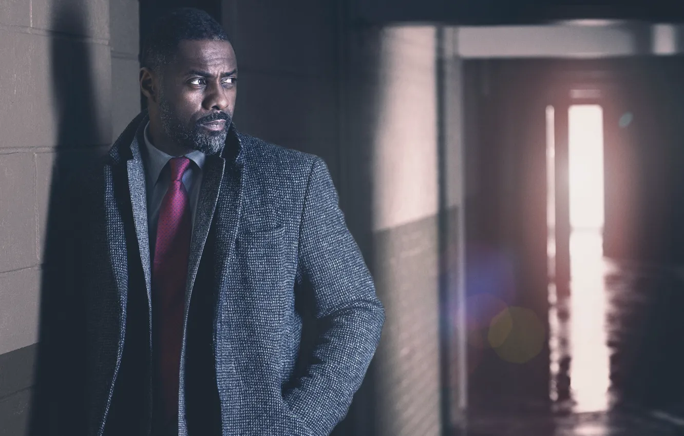 Фото обои Idris Elba, Идрис Эльба, Лютер, Luther, John Luther, Джон Лютер